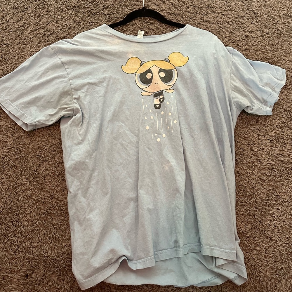 Blue “The Powerpuff Girls” shirt